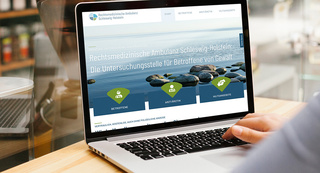 Website Desktopansicht Website Desktopansicht