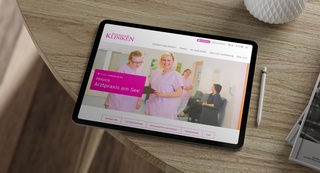 Segeberger Kliniken Website Tabletansicht Segeberger Kliniken Website Tabletansicht