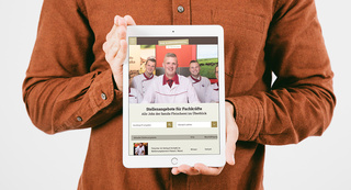 FZ Neumünster Karriereportal Tabletansicht FZ Neumünster Karriereportal Tabletansicht