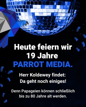 19 Jahre sind kein klassisches Jubiläum. Für uns trotzdem ein guter Anlass, einmal kurzvom aktuellen Projekt... 19 Jahre sind kein klassisches Jubiläum. Für uns trotzdem ein guter Anlass, einmal kurzvom aktuellen Projekt...
