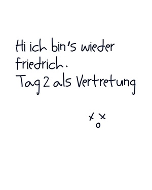 Friedrich aus der IT, Tag 2. 🐱
Ich habe im Admin-Manual gelernt, dass der Social-Media-Algorithmus wie ein... Friedrich aus der IT, Tag 2. 🐱
Ich habe im Admin-Manual gelernt, dass der Social-Media-Algorithmus wie ein...